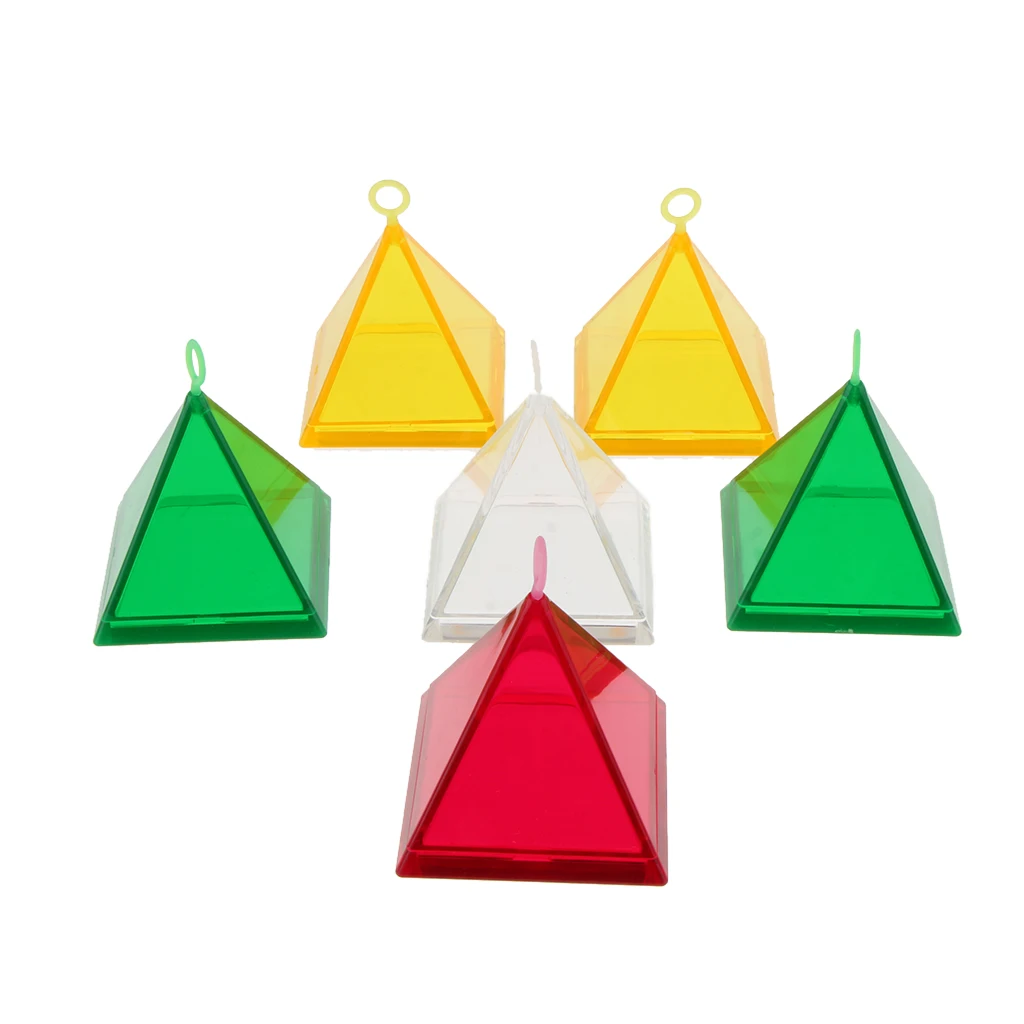 MagiDeal Pack of 6 Helium Balloons Pyramid Pendant Bearing Weight Block Party Supplier MagiDeal Pack of 6 Helium Balloons Pyramid Pendant Bearing Weight Block Party Supplier