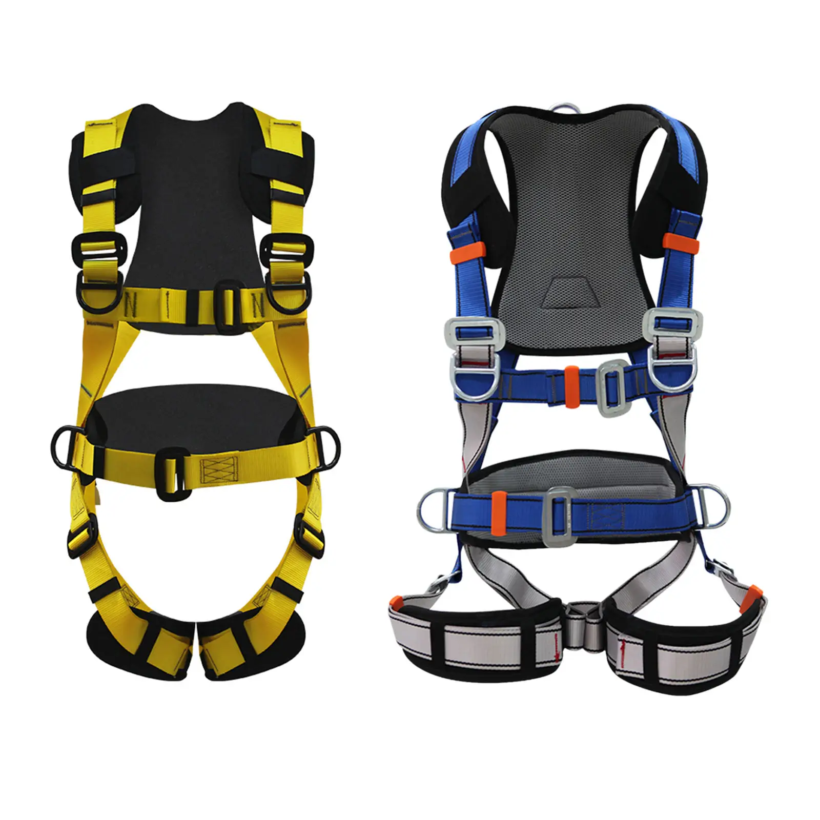 Climbing Harness Outdoor Rock Mountain Climbing Rappelling Safety Belt Harness Equip Full Body Safety Harness Fall Protection