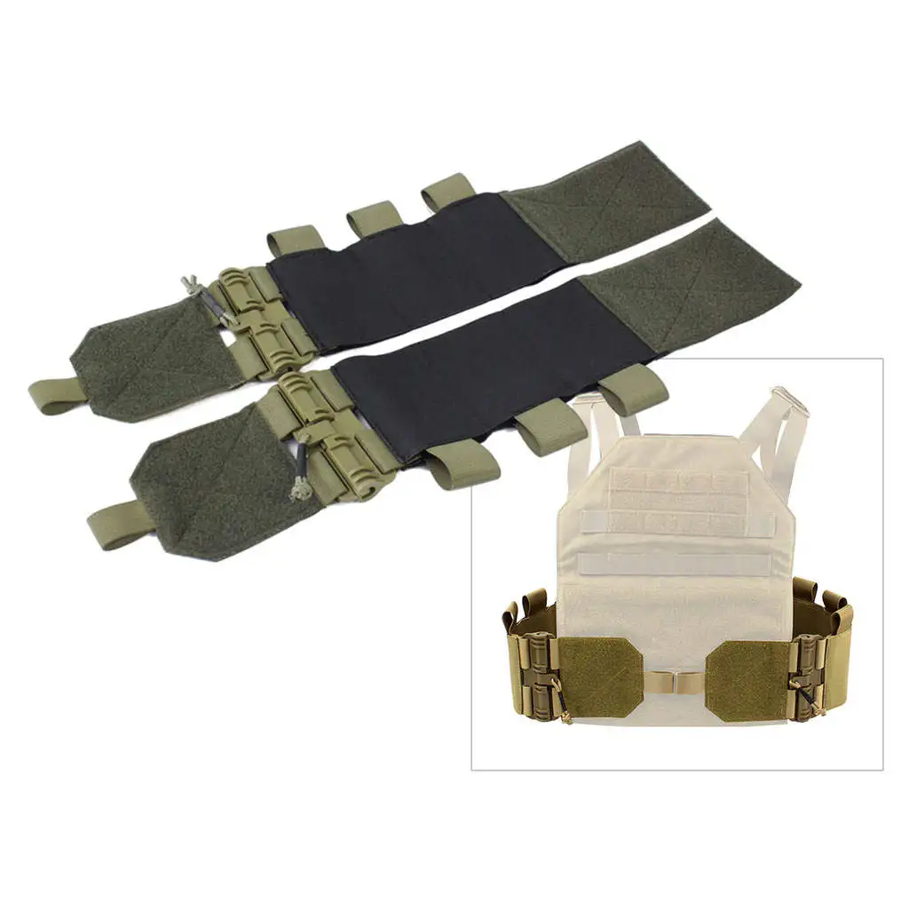 Adjustable Tactical Battle Belt Outdoor Military Army Fighter Belt Hunting Belt with Hoop and Loop Training Waist Strap