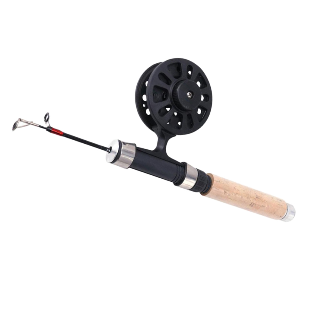Vara de Pesca Vara de Pólo de Gelo e Carretel Conjunto Forte Kits Combinação Pesca Tackles 1 4 Esporte e Lazer