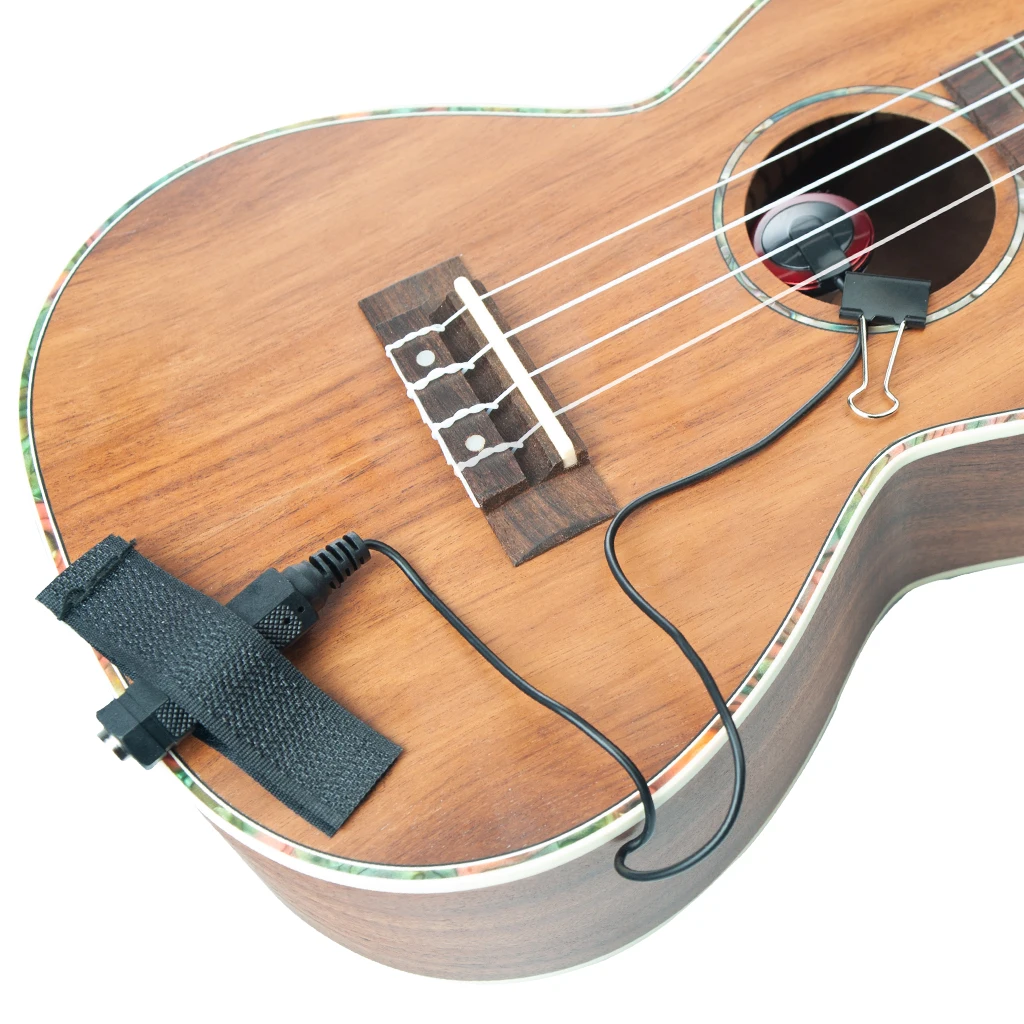 p-007 Professional Piezo Contact Microphone Pickup Tuner For Guitar Bass Ukulele violin 