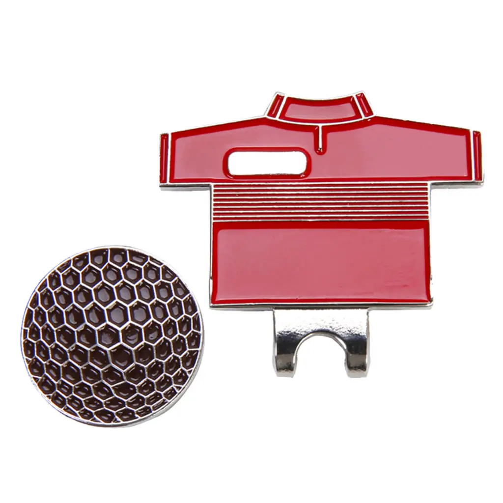 Golf Hat Clip with Detachable Magnetic Golf Marker Shirt Design Personalized Golf Hat Clips Golf Equipment