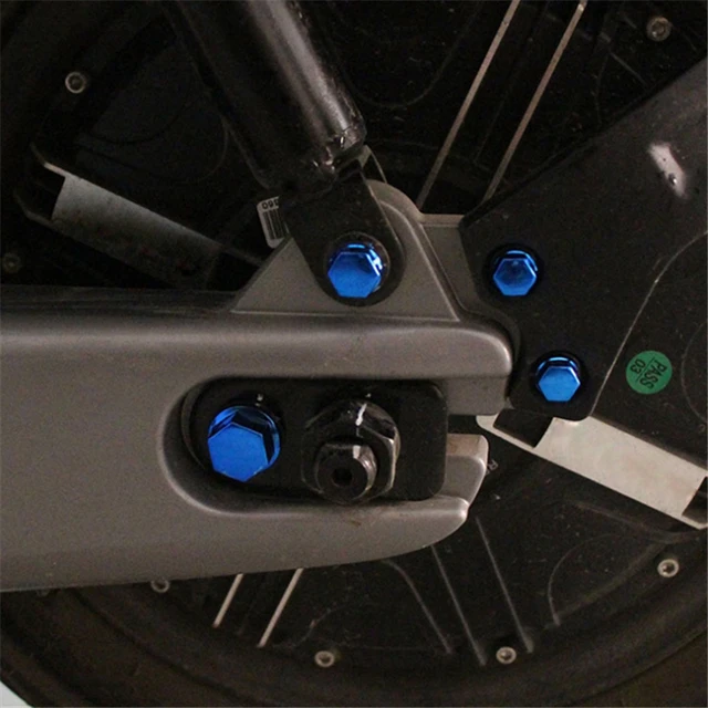 Boulon - Écrou,Accessoires de Modification de moto, couvercle à