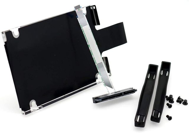 【着後レビューで 送料無料】 Bracket Caddy w/HDD Cable Drive Hard SATA for Pavilion HP 内蔵ハードディスク