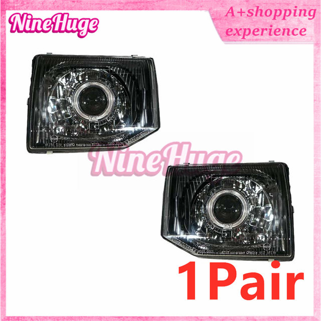 Pajero V20 91-99 Guide LED Angel-Eye Faro Fanale Freccia BK for Mitsubishi  LHD