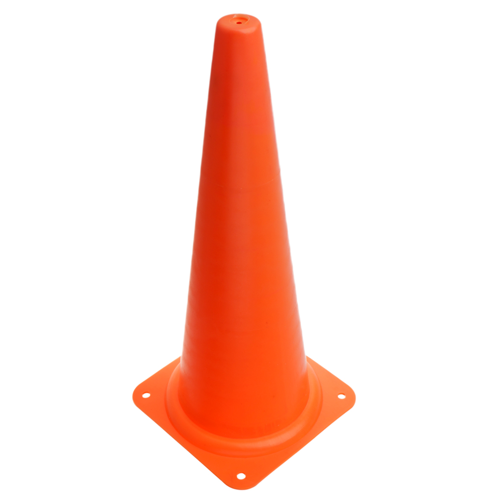 48cm Safety Cone for Sports Training, Football, Equestrian, Traffic, School