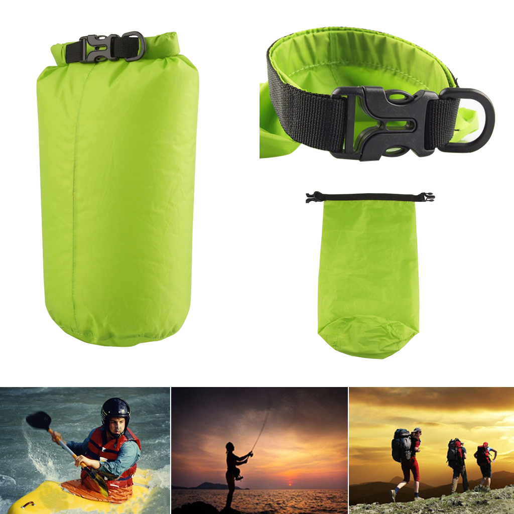 8L Waterproof Storage Dry Sack Bag Pouch Boating Kayaking Canoeing Fishing