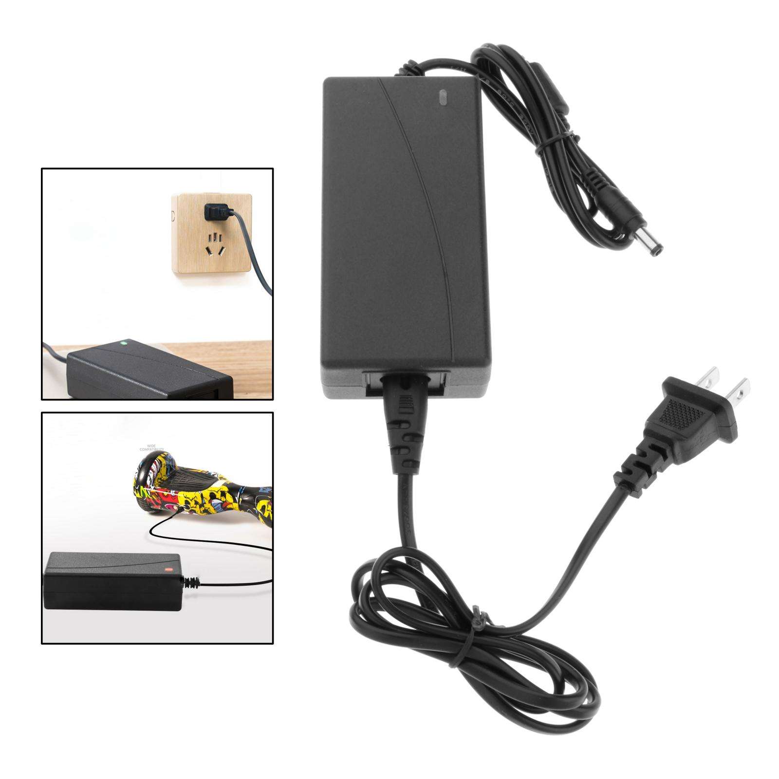 Power Supply DC 5.5mm 42V 2A Battery Charger for Electric Mobility Scooter
