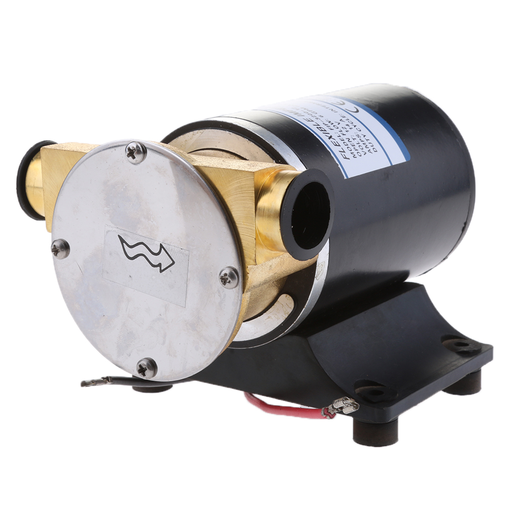 12V Washdown Pump Kit Wash Down Set 23L/min For Marine Boat Deck Anchor - 24mm Inlet/Export Caliber