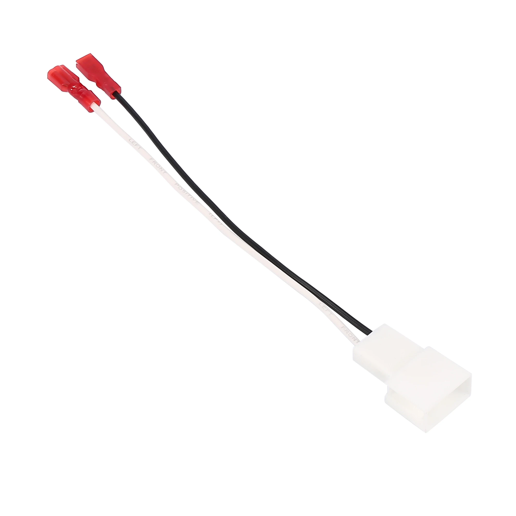 Detalle del adaptador de cableado para altavoz