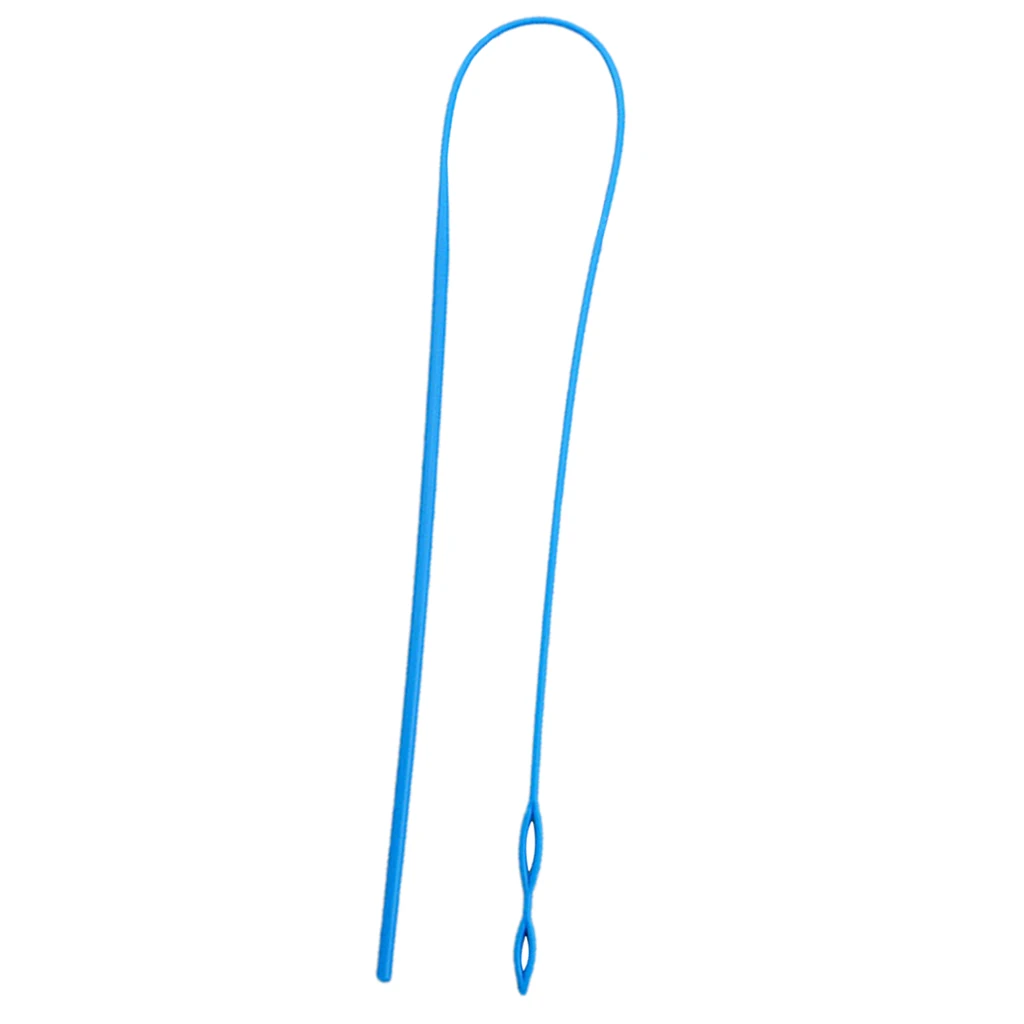 Plastic Long Elastic Drawstring Threader Replacement Tool for Sewing Rope Band