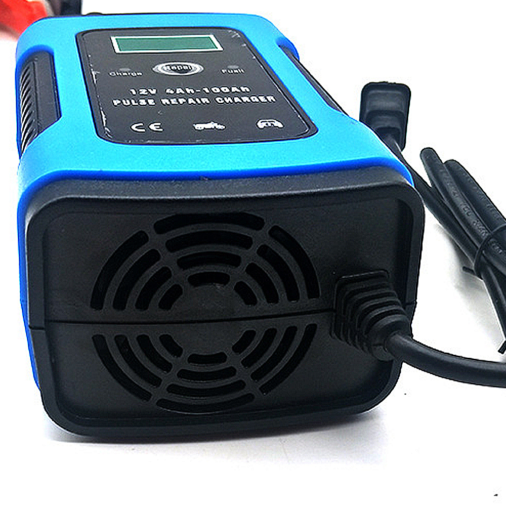 12V 6A Automatic Battery Charger, Battery Maintainer, Trickle Charger, And