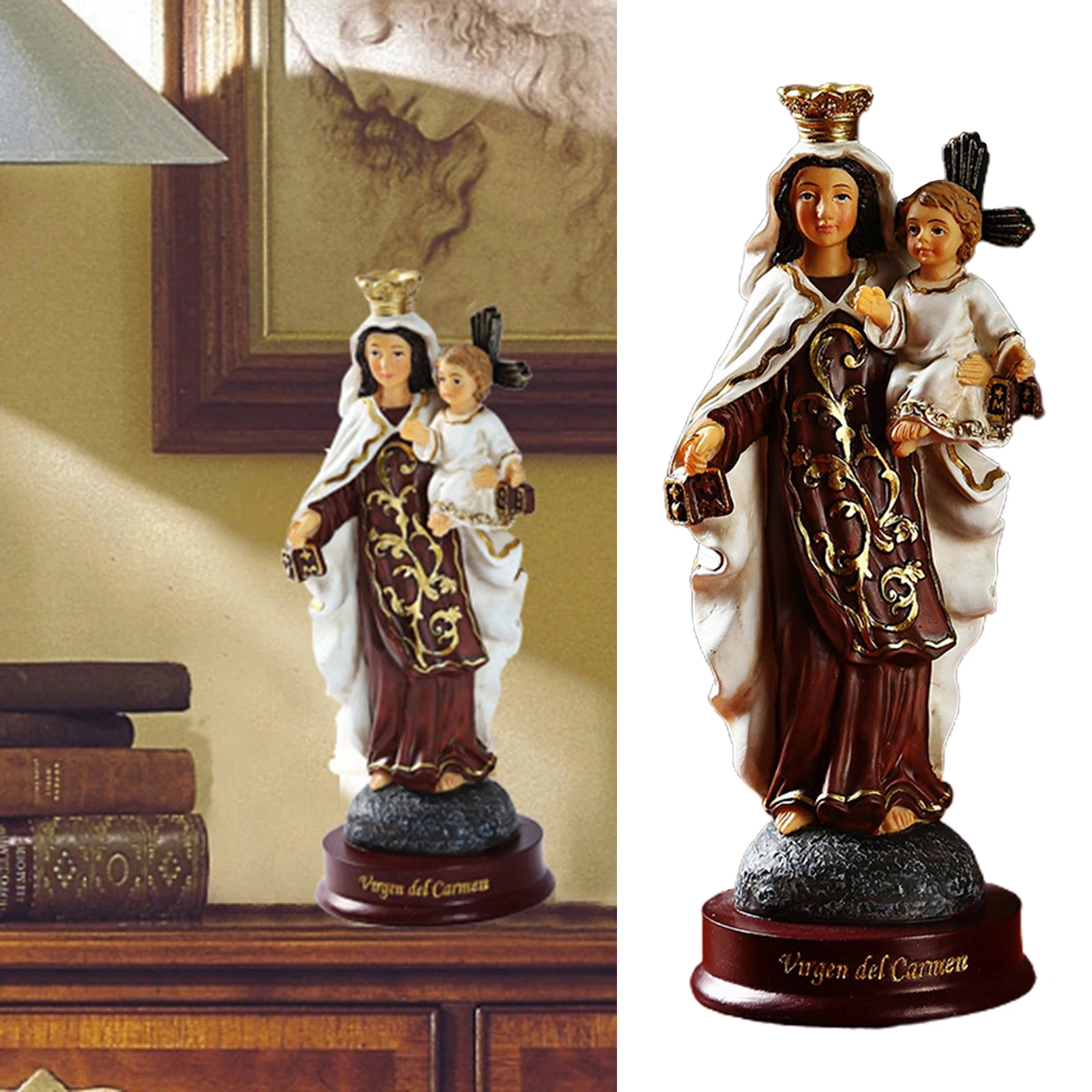 Exquisite Our Lady of Grace Virgin Mary Catholic Religious Statue Figurines