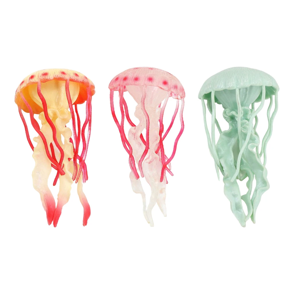 Softy Jellyfish Model Sea Creatures Model Science Educational Props
