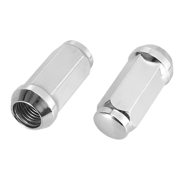 X AUTOHAUX – 20 Goujons De Roue M14x1.5 Vers M12x1.5 – Pour Audi, VW Et Autres – Argenté, Longueur 58 Mm – Changement De Roue Facilité
