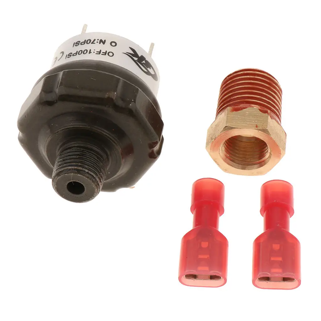 70-100 PSI 12V Air Pressure Switch For Car Trumpet Train Horn Compressor