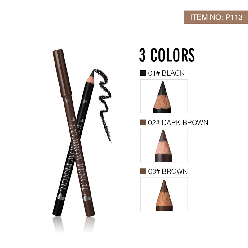 Best of Hot Selling Menow P113 Eyebrow Pencil Wholesale Waterproof And Sweatproof Beginners Easy To Wear Makeup Cosmetic Gift For Girl Reviews & Tips - Image 3