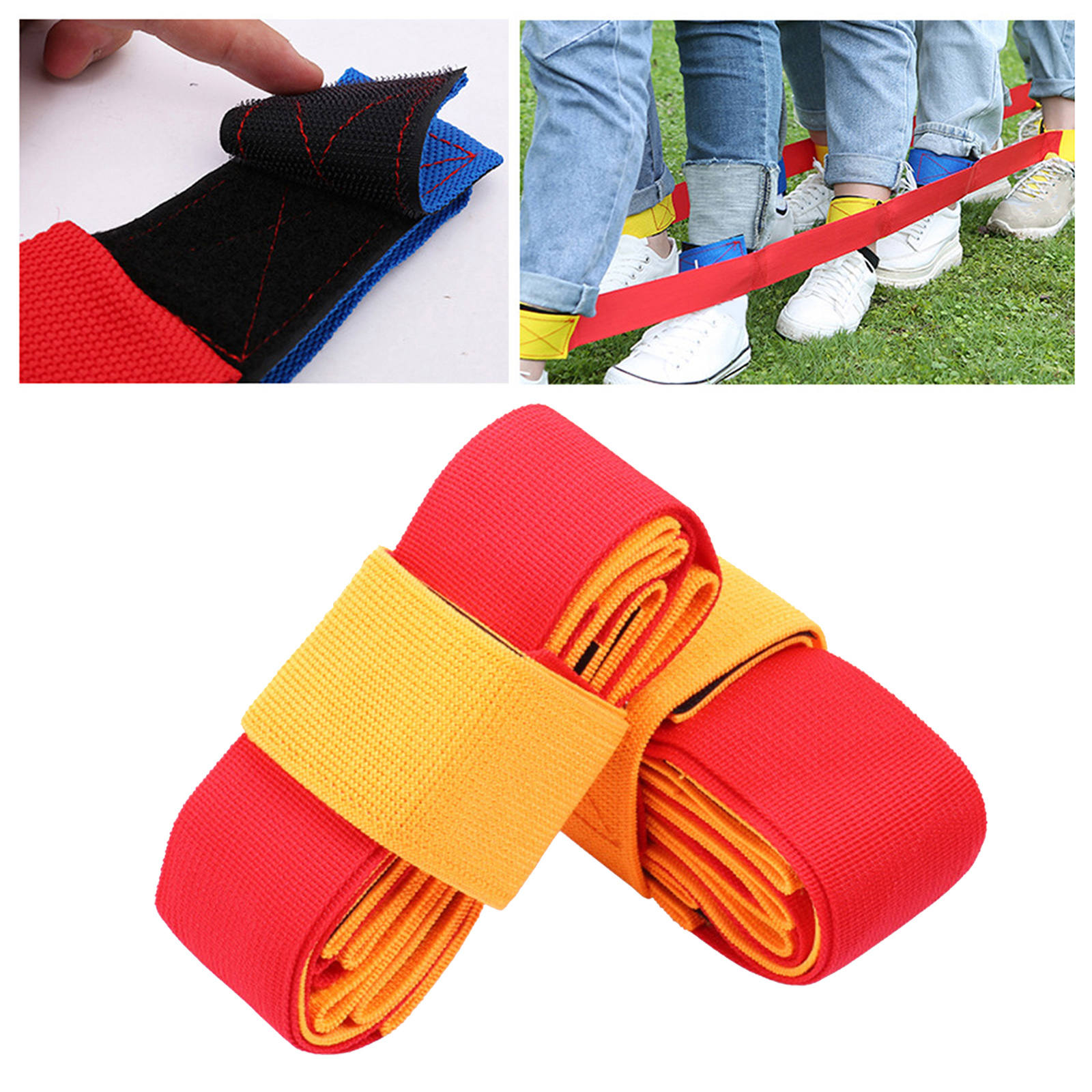 4 People Giant Footsteps Children Outdoor Sports Toys Game Training Equipment For Kids Adults Teamwork Games Interactive Toy