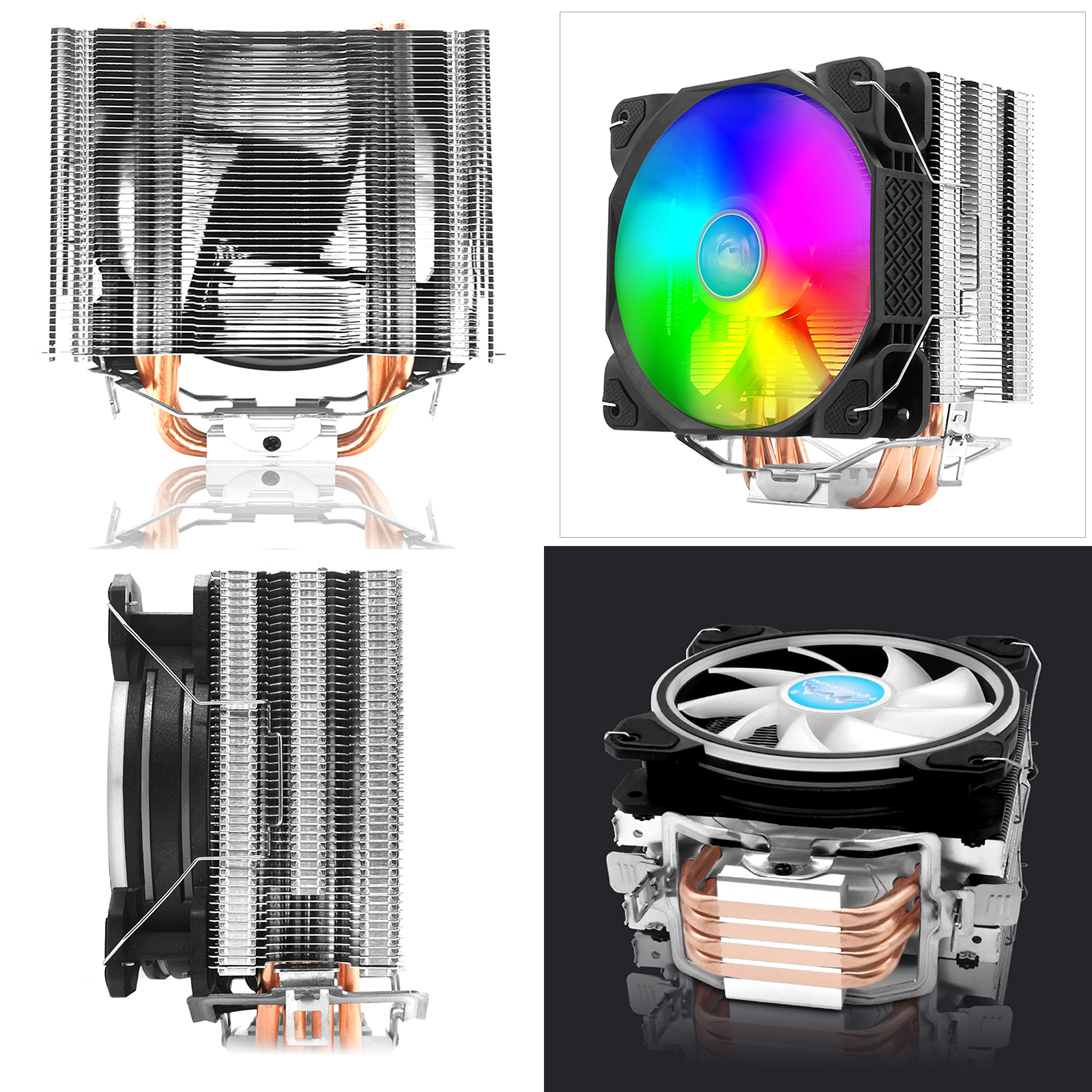 Desktop CPU Cooler Heatsink PWM RGB 