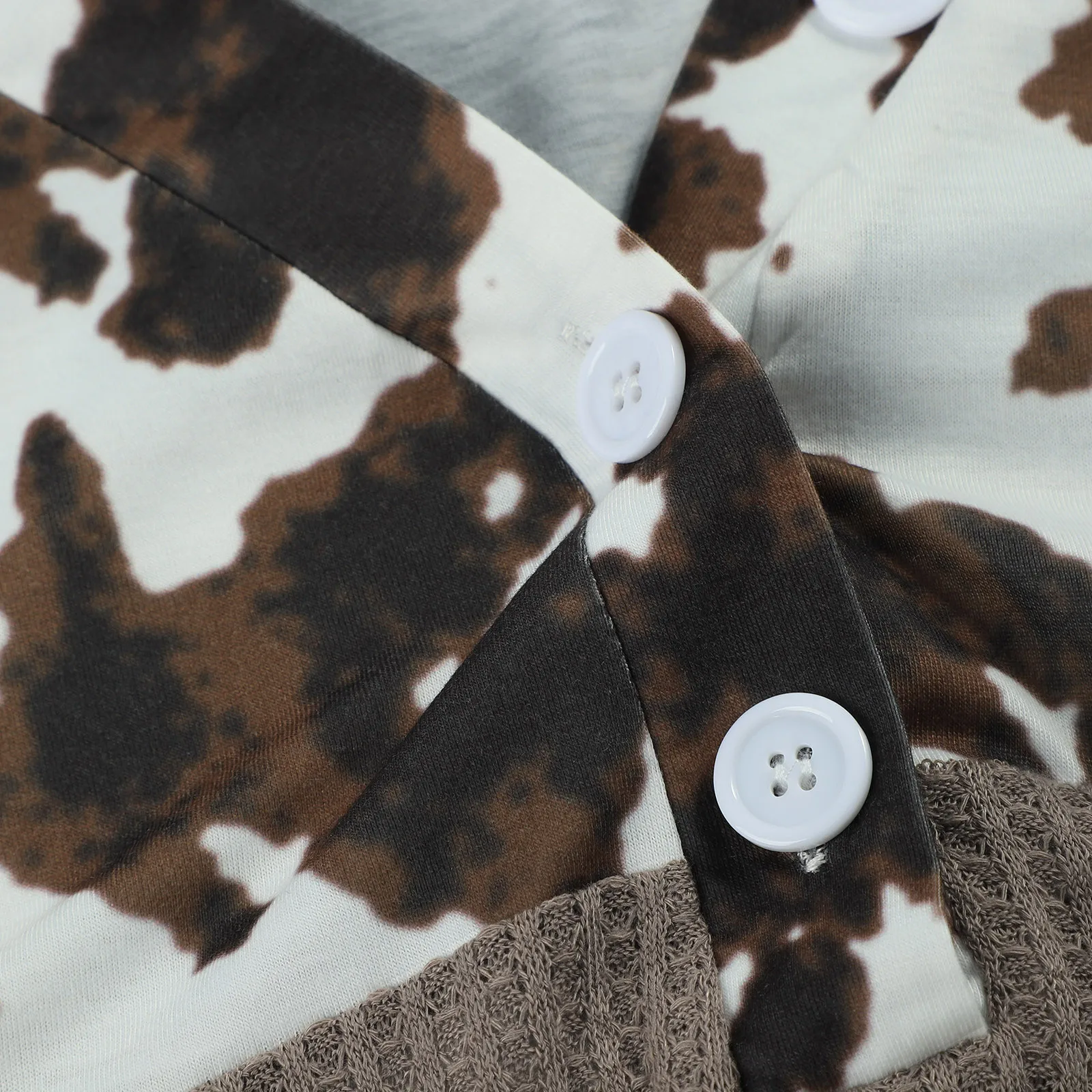 impressão costura botão manga longa streetwear feminino topo sudadera mujer