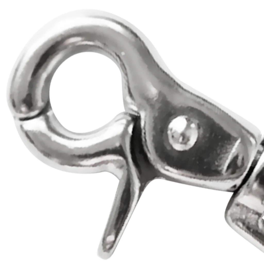 65mm Lobster Swivel Clasps Clips Bag Key Ring Hook Jewelry Findings Keychain