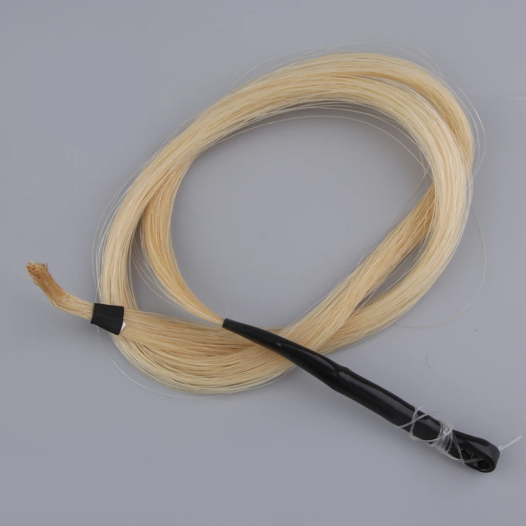 Finely Ductile Chinese Violin Erhu Bow Horse Hair Replacement String