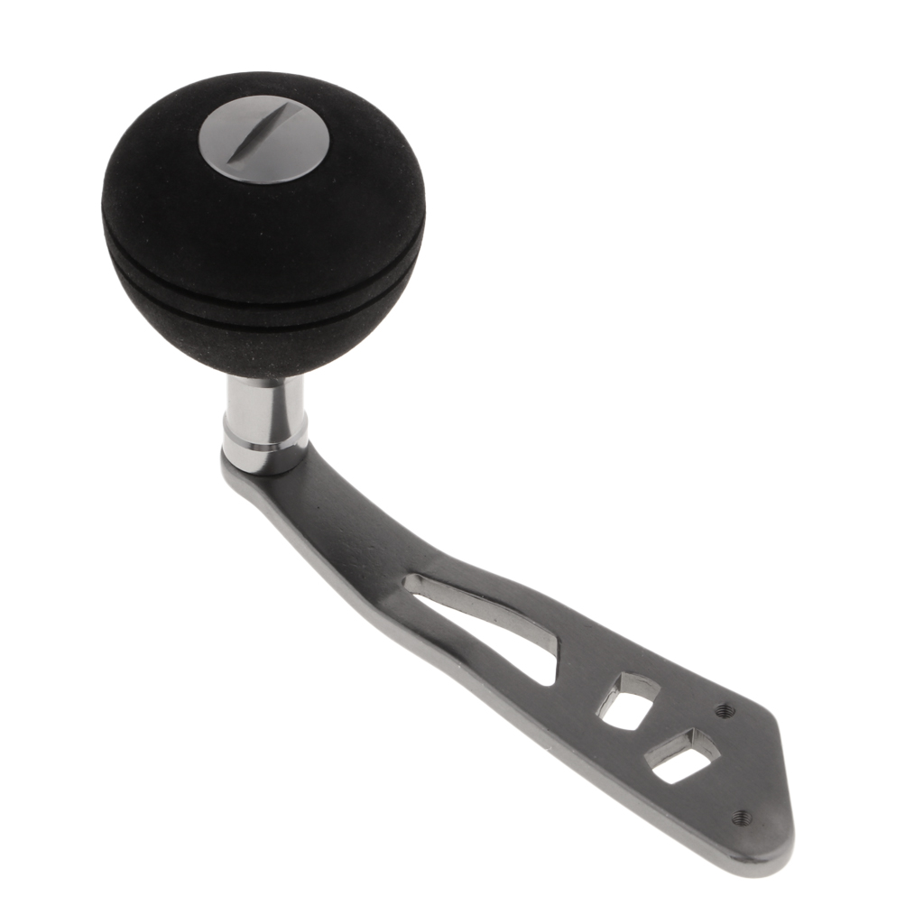 Metal Baitcasting Fishing Reel Handle Crank Knob Replacement Accessory