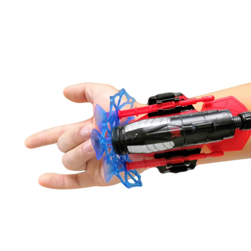 Spiderman Toys Plastic Cosplay Spiderman Glove Launcher Set With Funny Toys for kids Boys