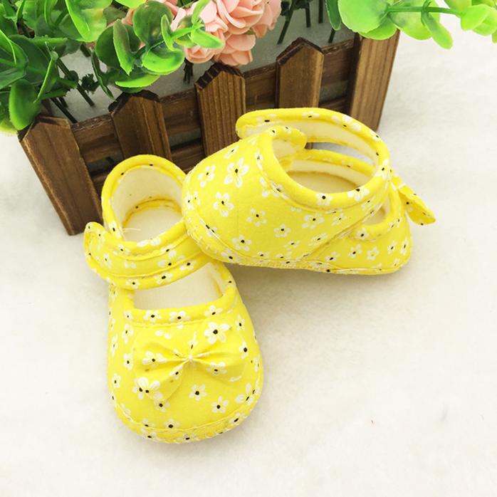 Title 5, Bambini Bambino Bowknot Stampa Scarpe di Stoffa...