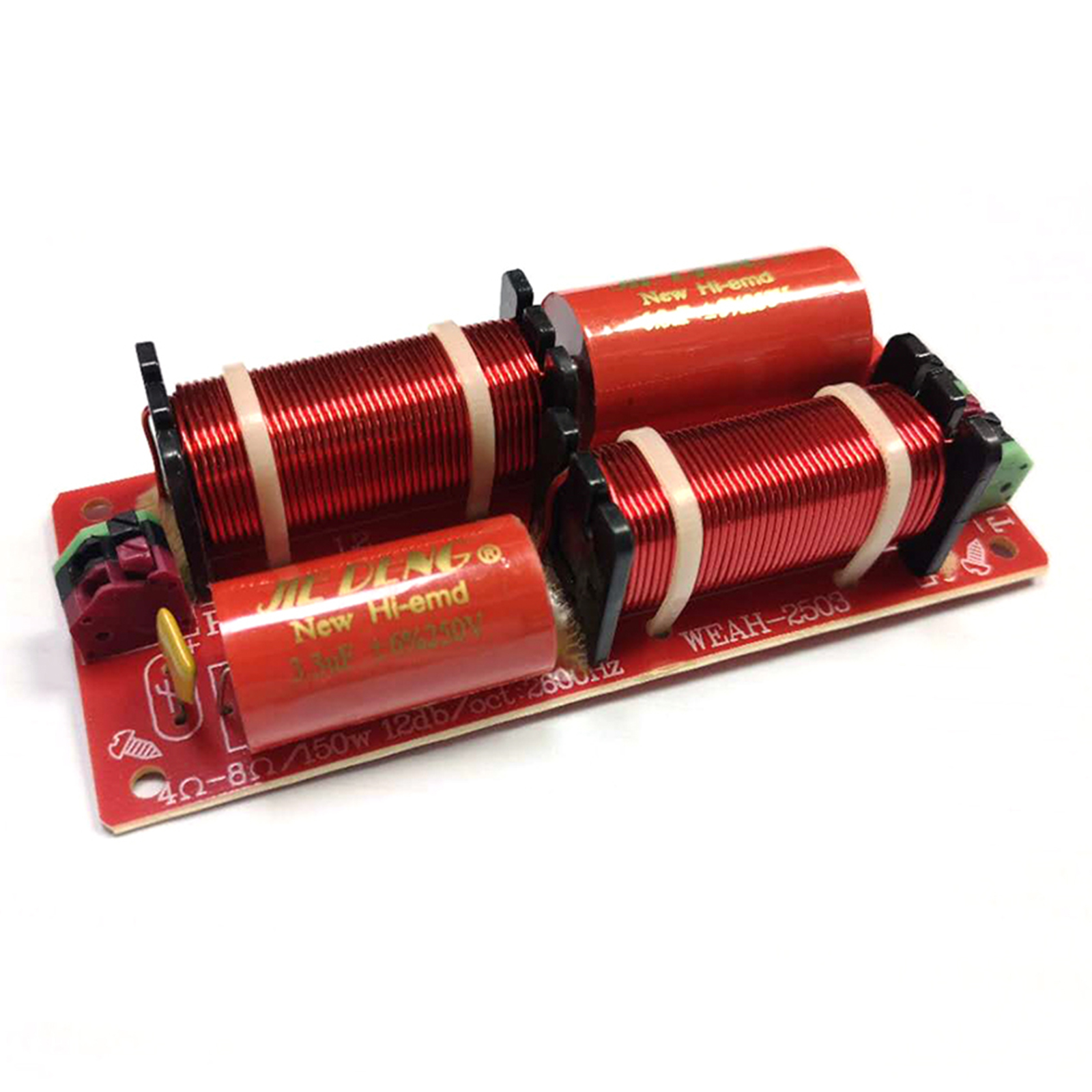 150W Treble Bass 2-Way Frequency Divider Speaker Crossover Filters Moudle