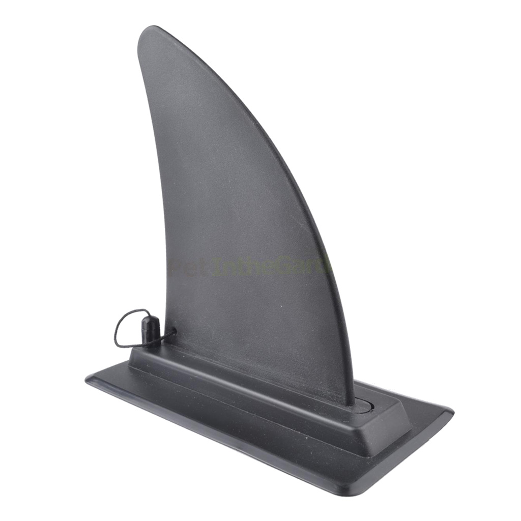 Black Tracking Integral Fin Skeg Watershed Board For Marine Boat Kayak Canoe