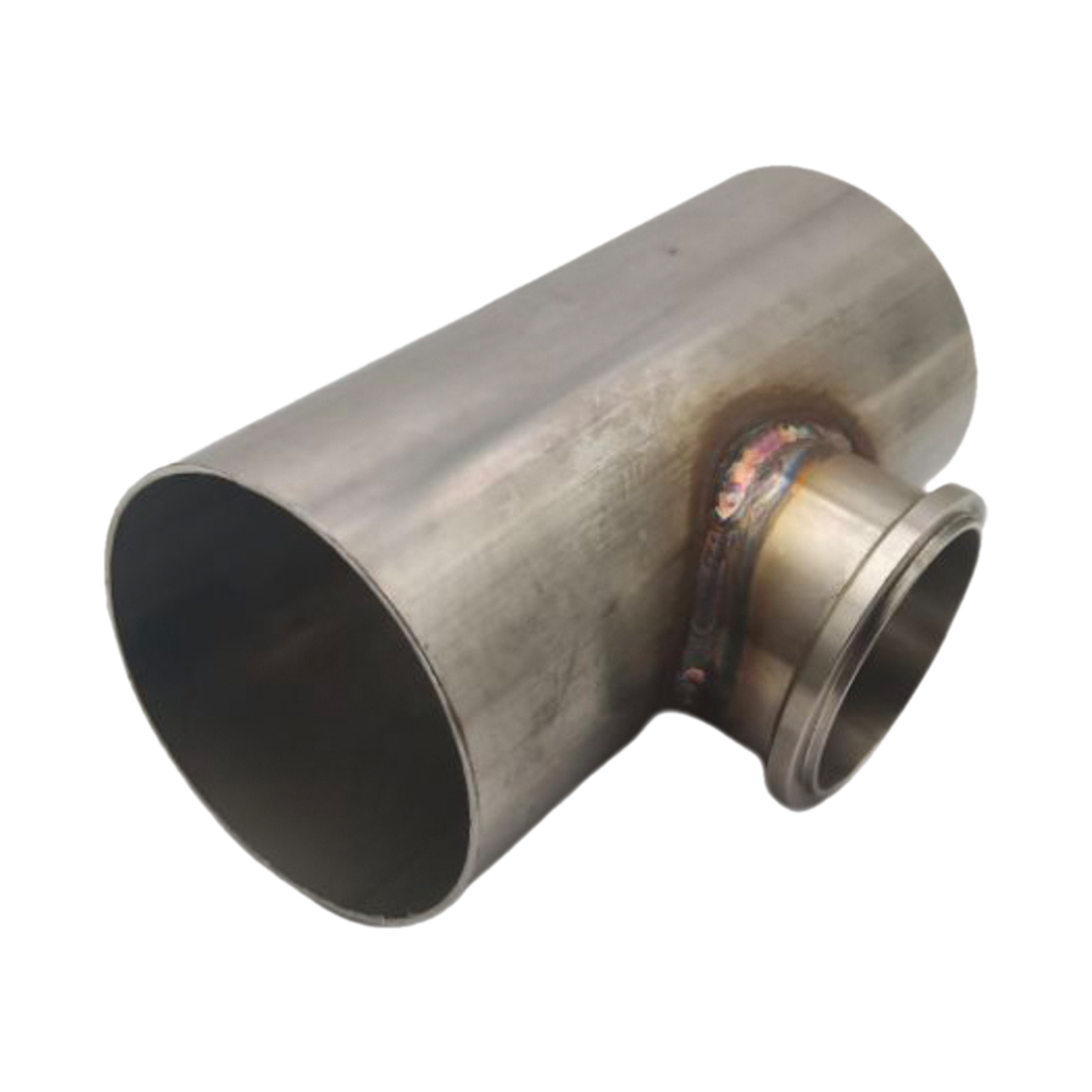 50mm  Universal 3 inch Turbo Iron Flange Pipe Tube For BOV Blow Off Valve Adapter L=152mm