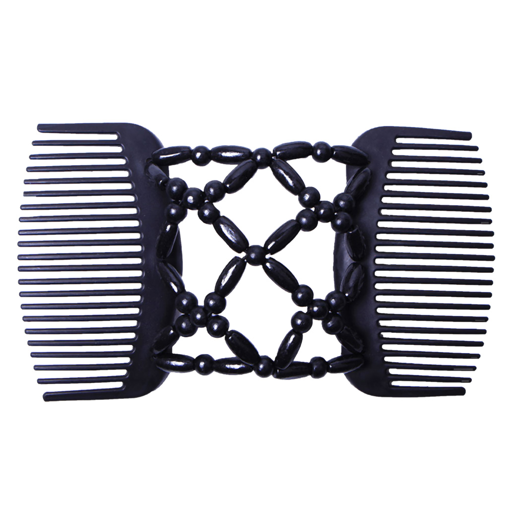 Beauty Thick Hair Double Clip Combs Bun Maker Hair Accessories for  Women Easy Updo Holds Long Short Hair