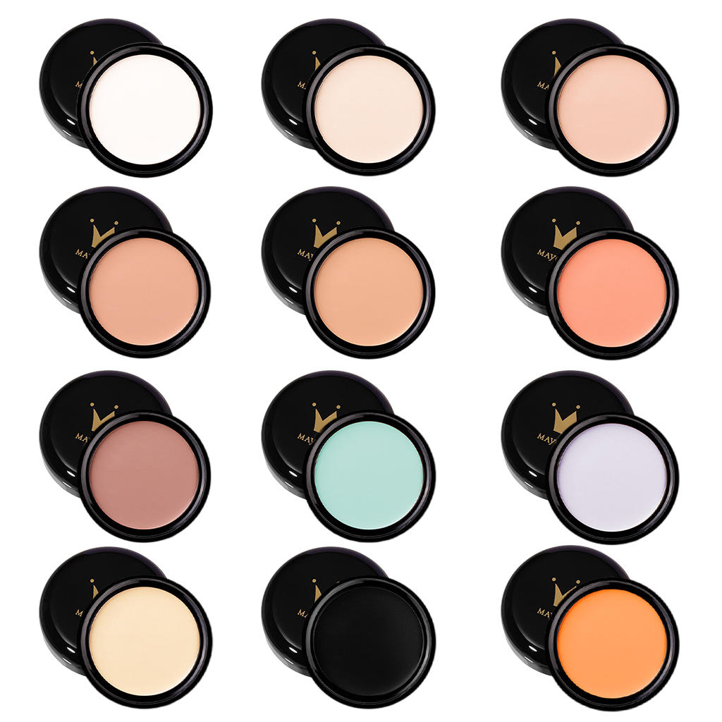 Make-up Foundation Concealer Cream Bare Makeups Waterproof Beauty Tools Lip Cheekbones Eye Hide Blemish for Grooming Brighten
