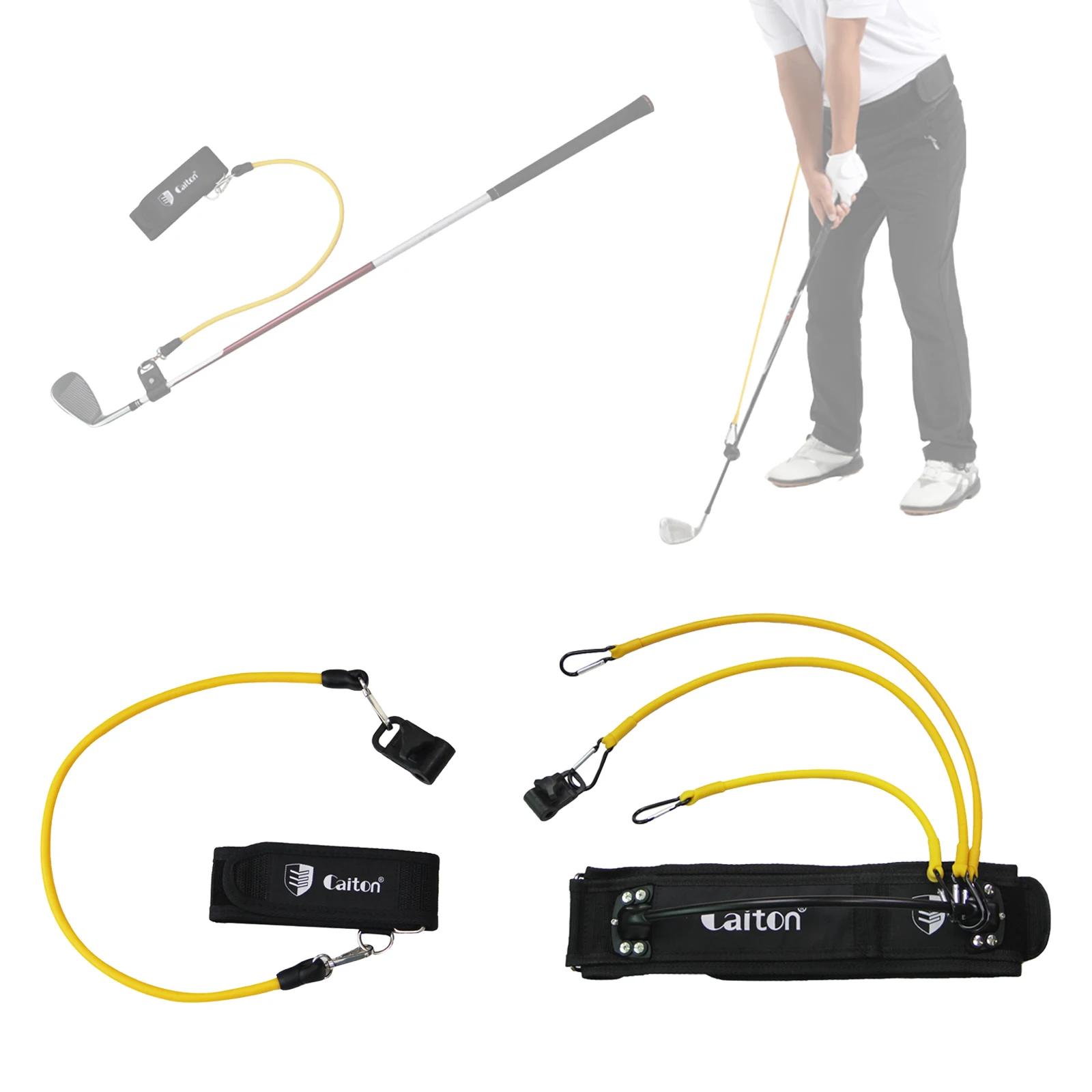 Golf Training Aids - Correct Golf Swing, Posture Corrector Golf Swing Training Band, Posture Correcting Practicing