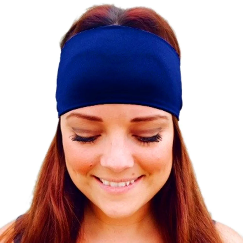 elastic headbands for women Hairband Ladies Sports Sweatband Gym Stretch Headband Hair Band Bandeau Femme Pour Cheveux Ободок Для Волос pink hair clips
