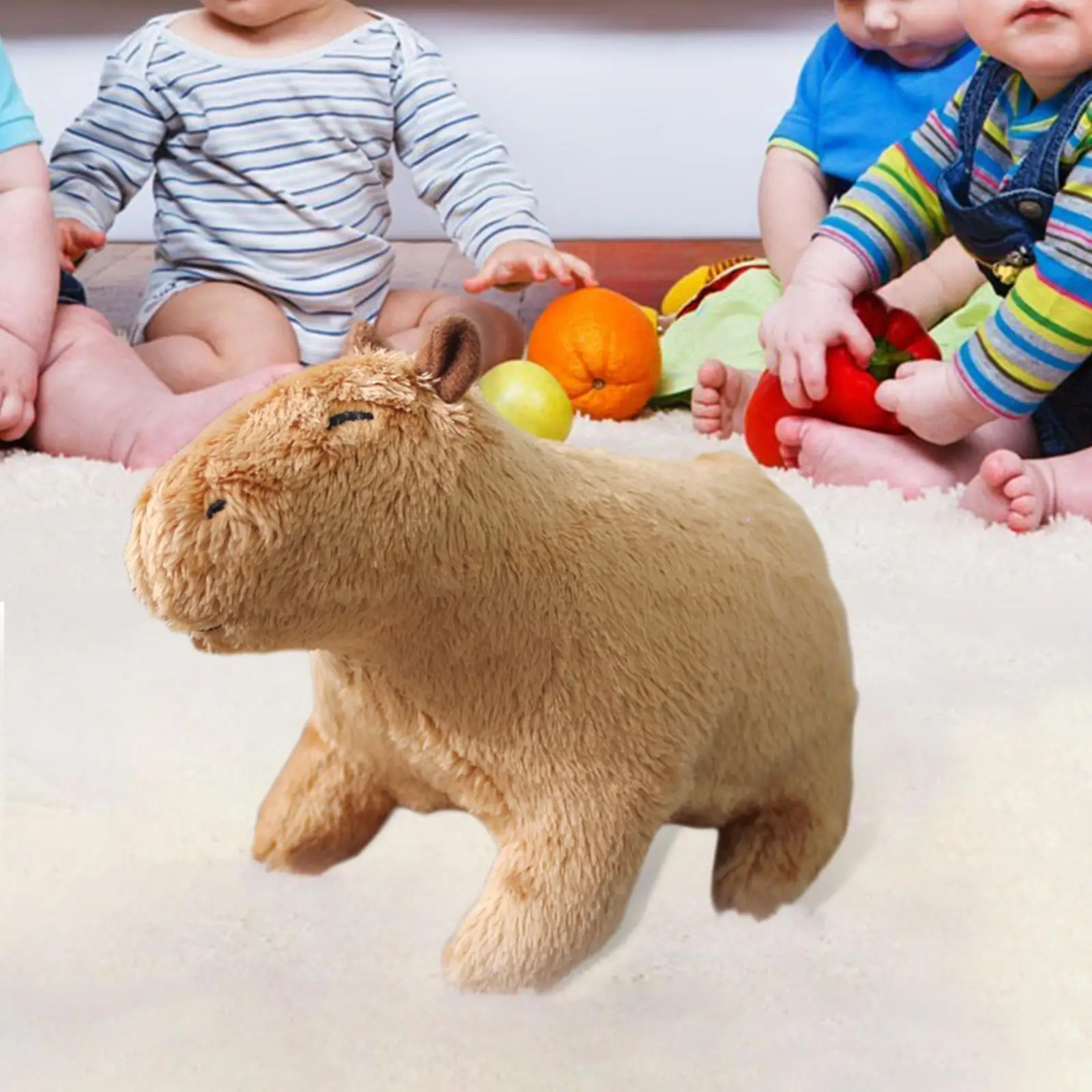 Simulation, Capybara Toys-- Adorable Wildlife Real Life, Pup Wild Stuffed Animal Water Pig Toys for Birthday Decor Toddlers Kids