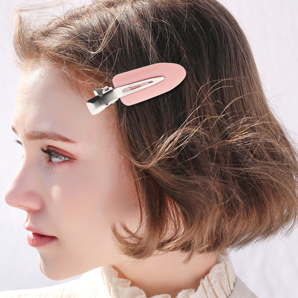 20 Pieces Large No Bend Hair Clips, Curl Pin Clips, Seamless No  Hair Clips Styling Tools for Makeup Women Girls