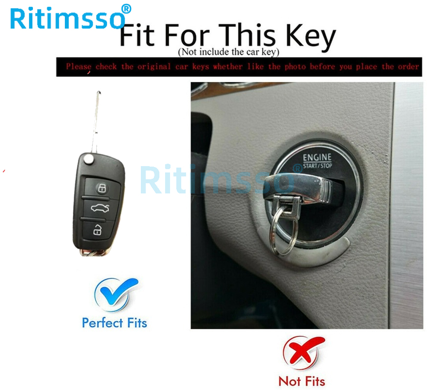 Custodia/cover per Chiave/telecomando in lega di zinco per Audi A1 A3 A4 A5 Q7 A6 C5 C6 accessori per lo Styling della borsa del supporto per auto 8 Custodia/cover per Chiave/telecomando in lega di zinco per Audi A1 A3 A4 A5 Q7 A6 C5 C6 accessori per lo Styling della borsa del supporto per auto - Hd278306ffb25466fb7d0c877c7006de9B