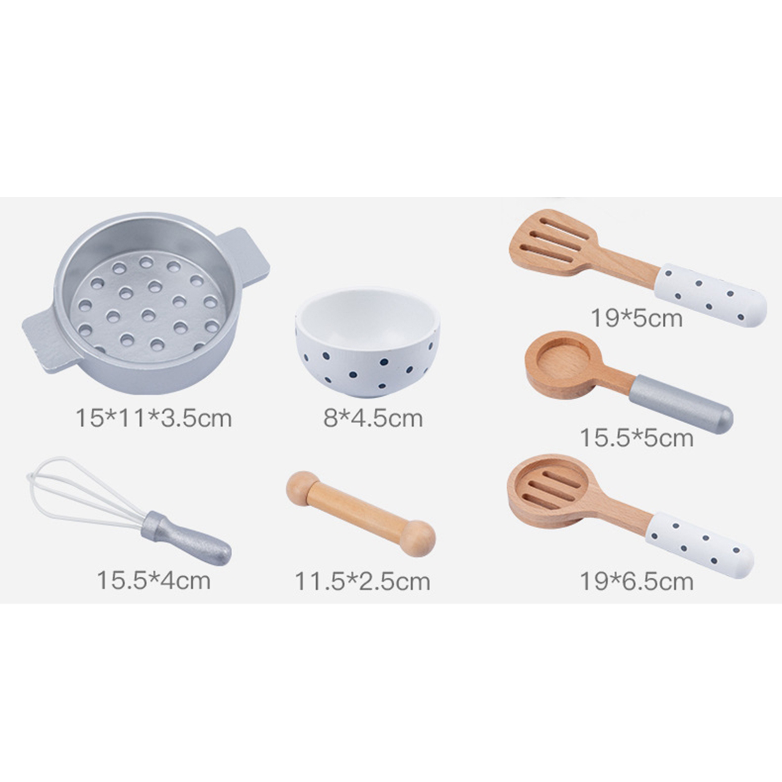7pcs Kids Wooden Cutting Vegetable Toy Children Pretend Kitchen Food Play Toy for Toddler