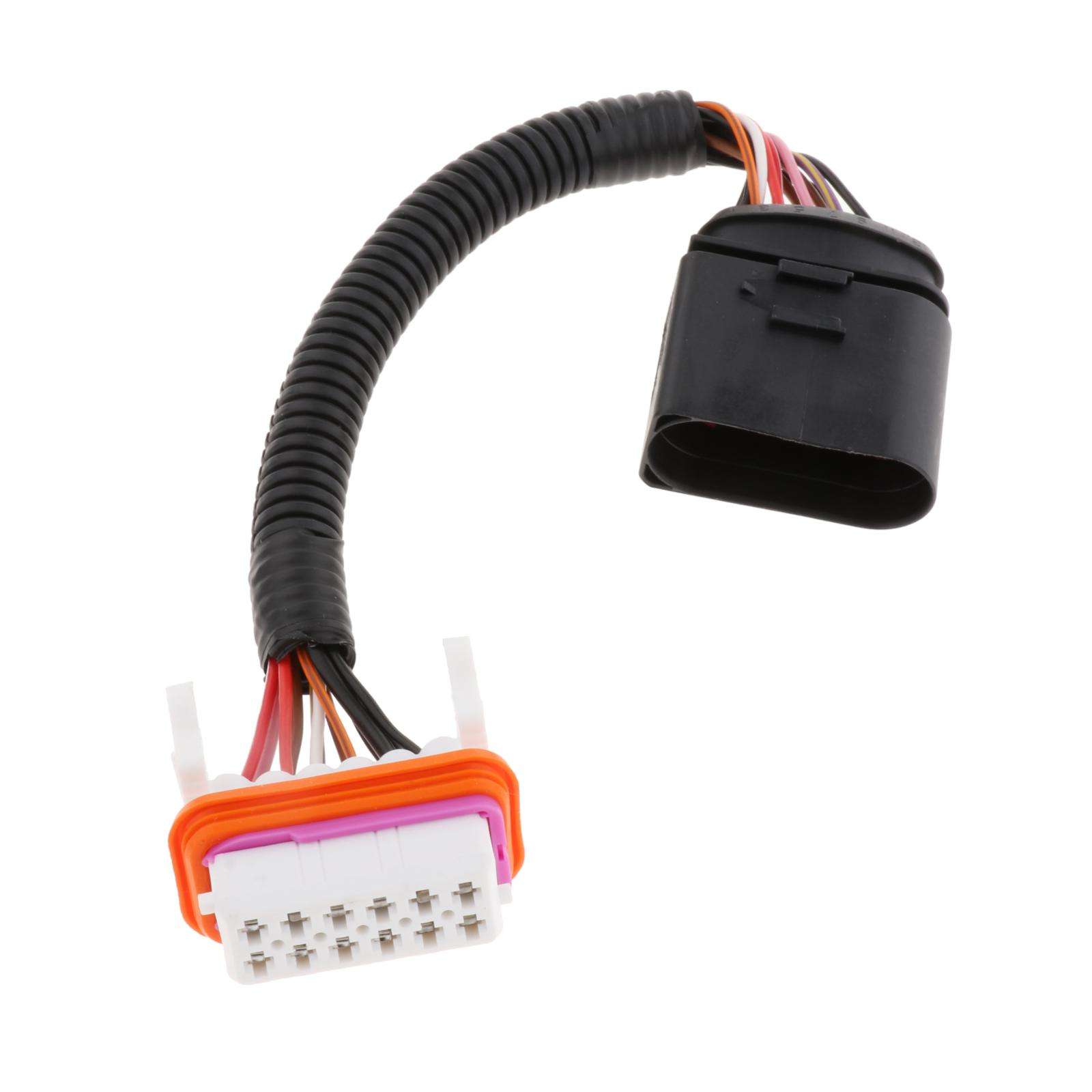 Front Left Right Headlight Wiring Harness 12V 55W Lamp Xenon Connector for Porsche Cayenne 03-06 95563123911 Auto Accessories