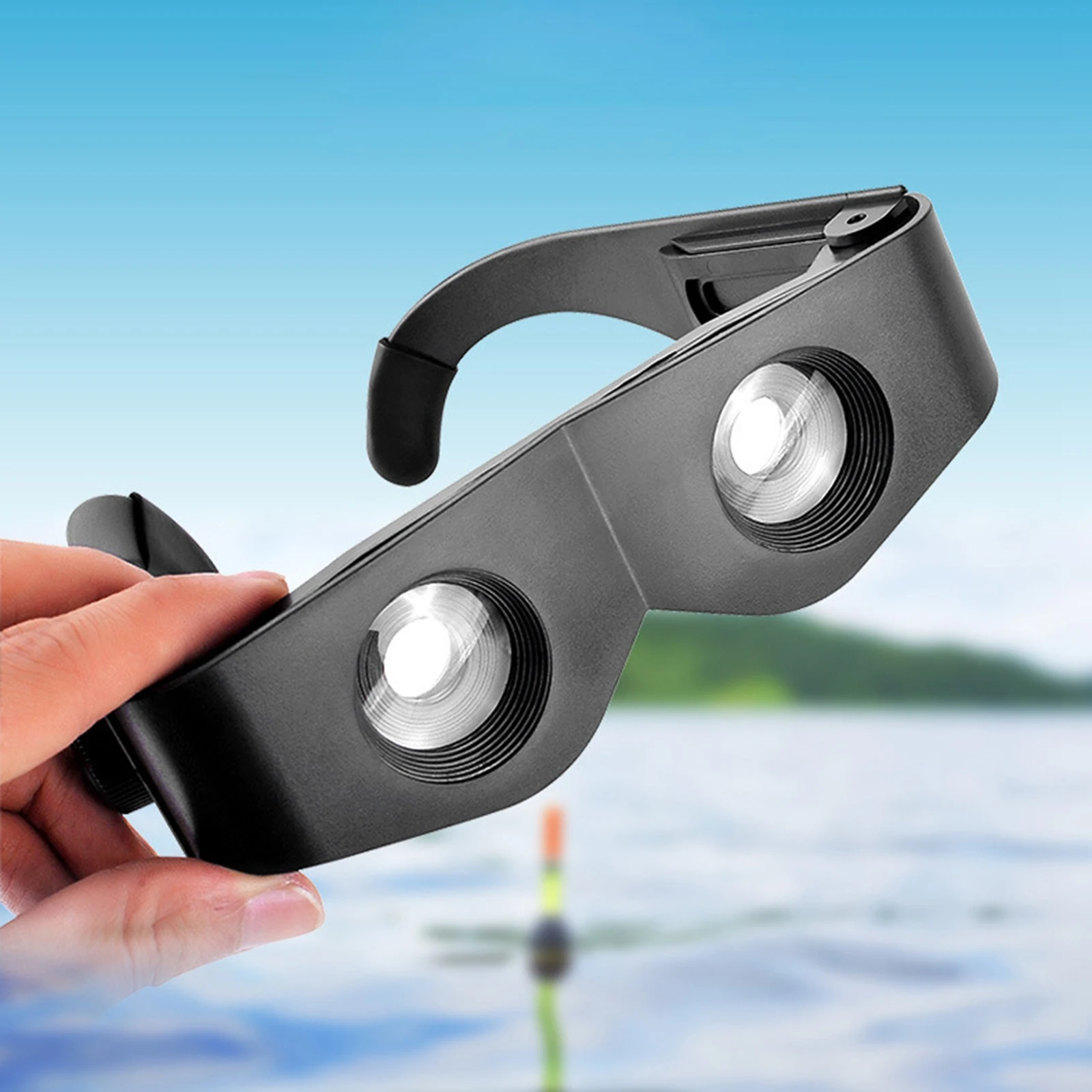 13184円 【83%OFF!】 送料無料 Professional Hands-Free Binocular Glasses for Fishing Bird Watching Sport