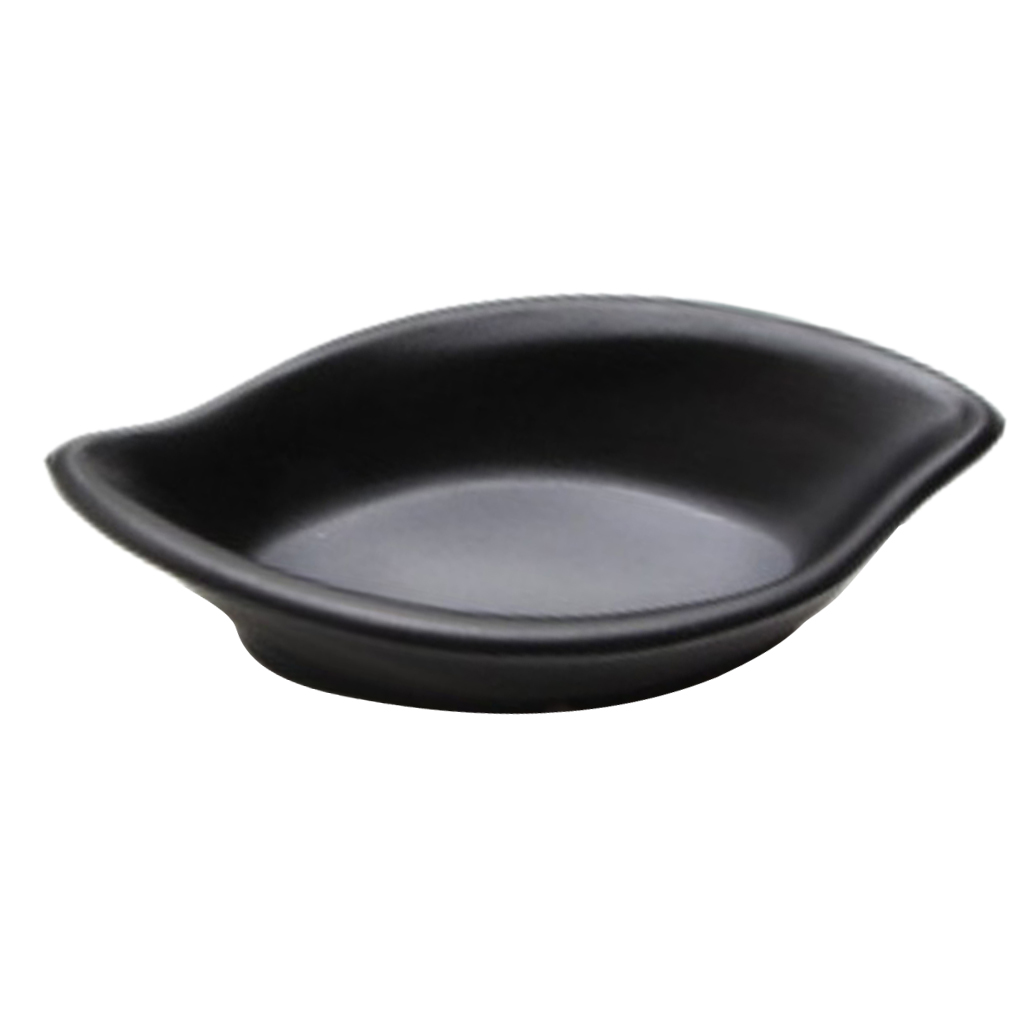 Plastic Dip Bowl Saucer Dipping Dipper Soy Sugar Salt Jam Chilli Pepper Dipper