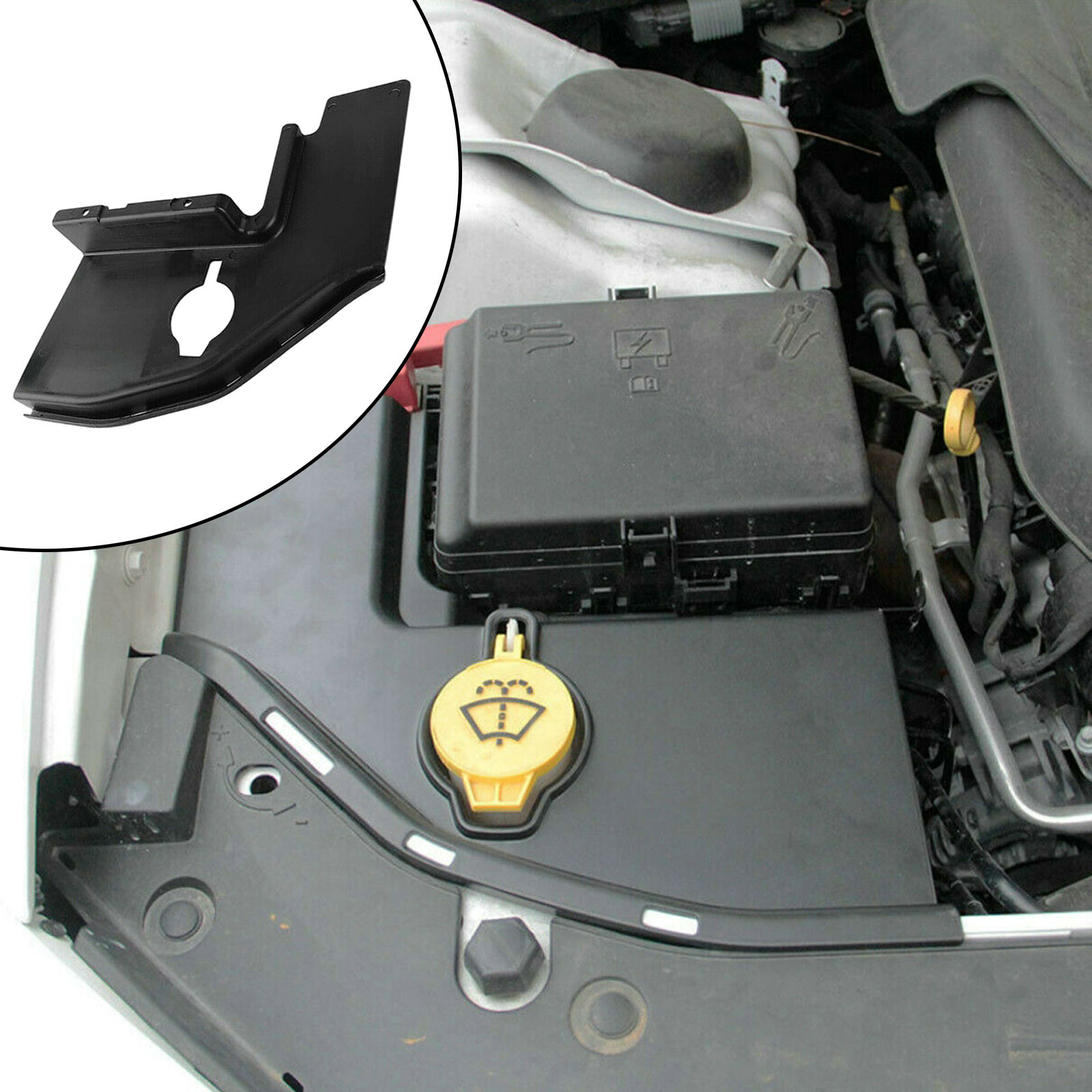 Engine Bay Panel Covers Tank Cover Panel Windshield Washer Tank For Charger 15-21.
