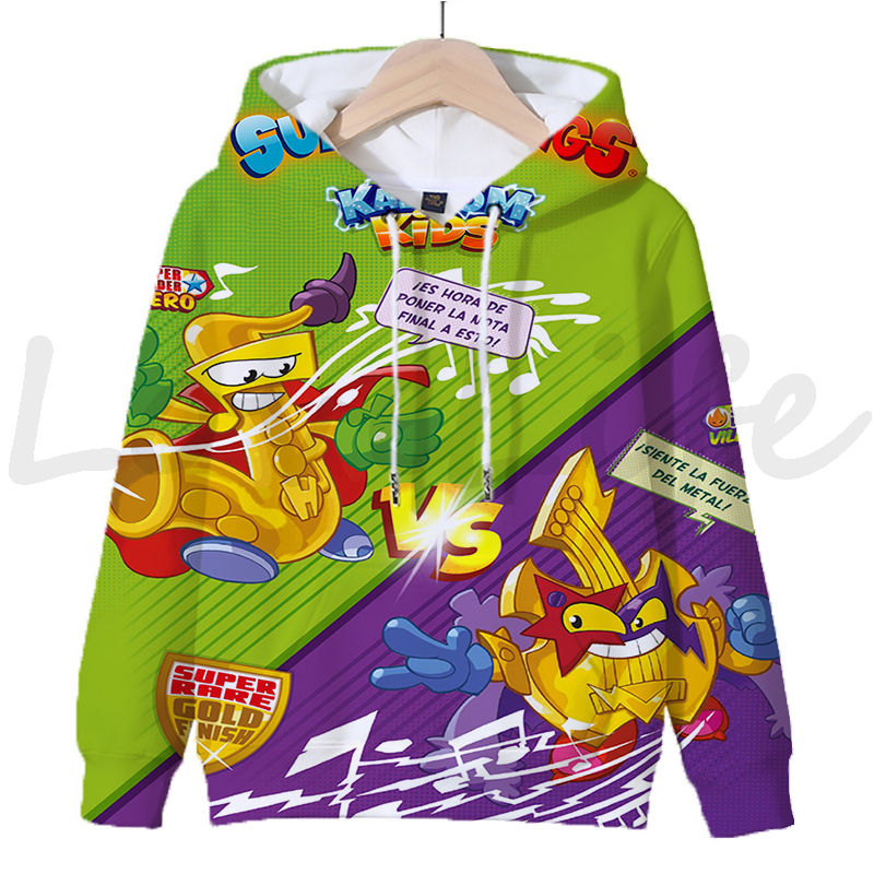 com capuz moletom superthings kazoom meninos meninas pulôver outono topos sudadera