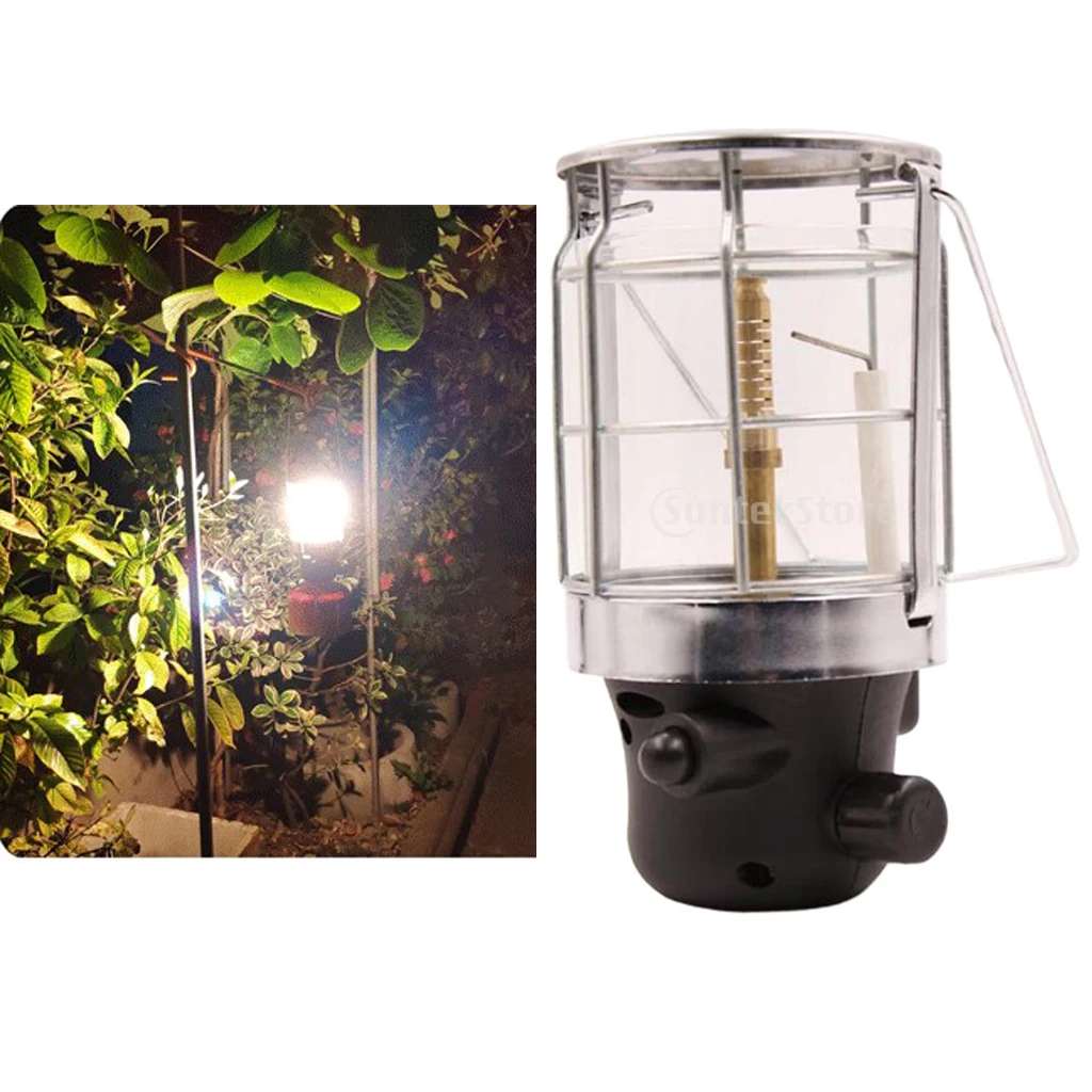 Outdoor Medium Gas Lamp Portable Heater Camping Lantern Tent Pendant Light
