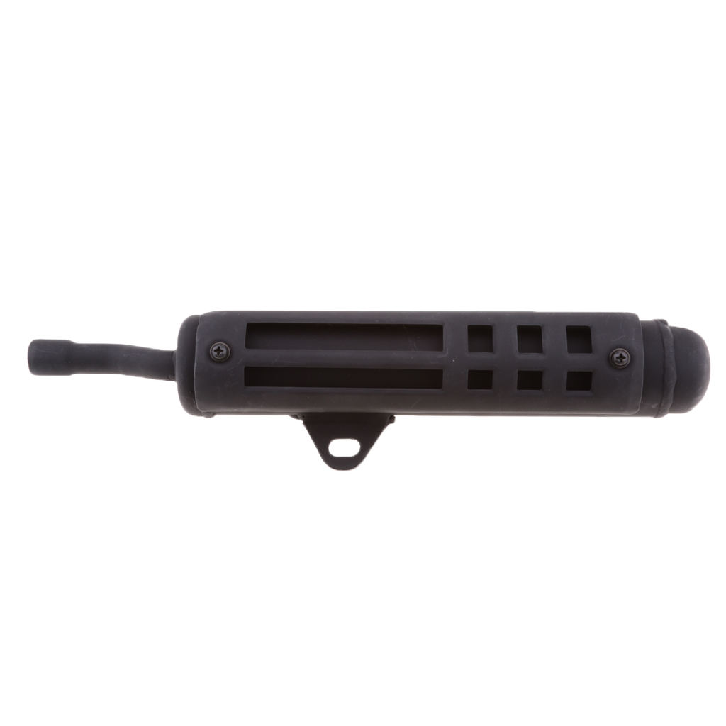 Black Motorcycle Exhaust Muffler Silencer Pipe For Yamaha PW80 PW 80 Cafe Racer Exhaust Assembly Motorcycle Accessories