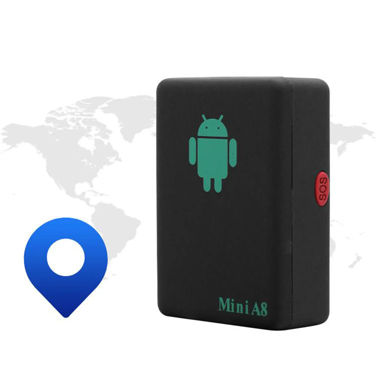  Locator Mini A8 Real Time Car Child Pet GSM / GPRS / GPS Tracking Device