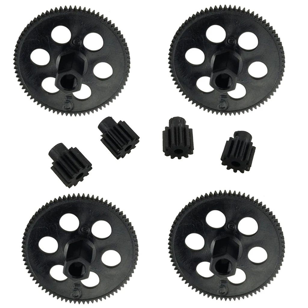 Drone Main Gear & Motor Pinion Spare Parts for VISUO XS809 XS809HC XS809HW, 8-Pack