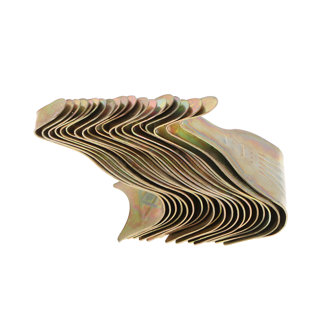 Hardware Brass Plated Picture Rail Moulding Hook - Pack of 20 - Picture Hanging Hooks Photo Frame Hook Mirror Hangers